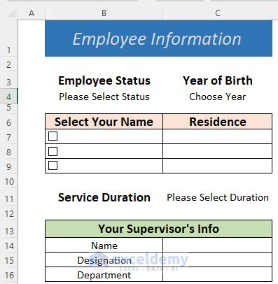 Convert Excel To Fillable Form Easily And Efficiently