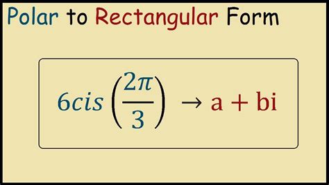 Convert Polar To Rectangular Form Easily Online