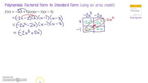 Convert Polynomial To Standard Form Easily