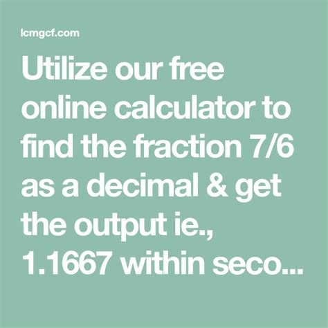 Convert Words To Decimals In Seconds With Our Calculator