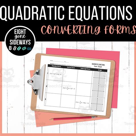 Converting Standard Form To Quadratic Form Made Easy