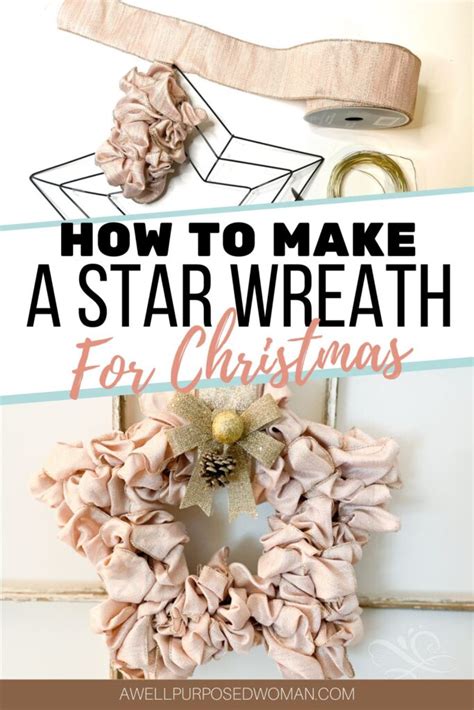 Create A Beautiful Star Wreath Form For Any Occasion