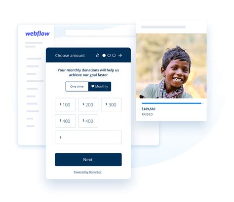 Create A Webflow Donation Form In Minutes Easily