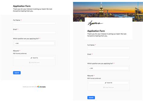 Create Custom Forms With Airtable Form Generator