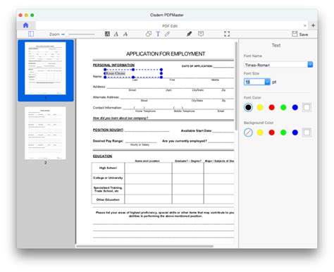 Create Fillable Forms On Mac Easily