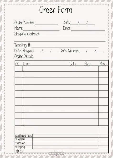 Create Free Online Order Forms In Minutes Easily