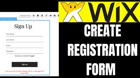 Create Wix Event Registration Form In Minutes