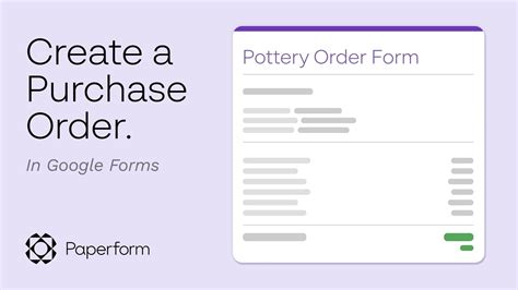 Create Your Online Order Form In Minutes