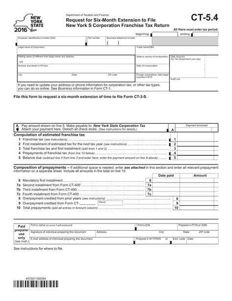 Ct-5.4 Form: A Comprehensive Guide To Completion