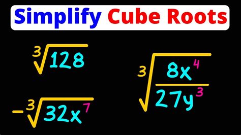 Cube Root In Exponential Form Explained Simply