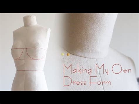 Customizable Pinnable Dress Form For Sewing Perfection