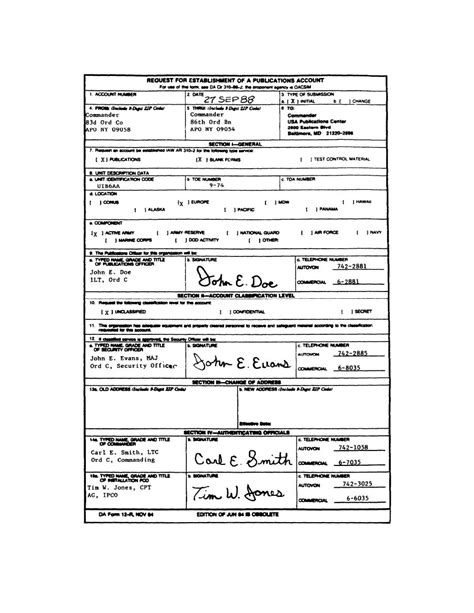 Da Form 12: Your Complete Guide To Leave Requests