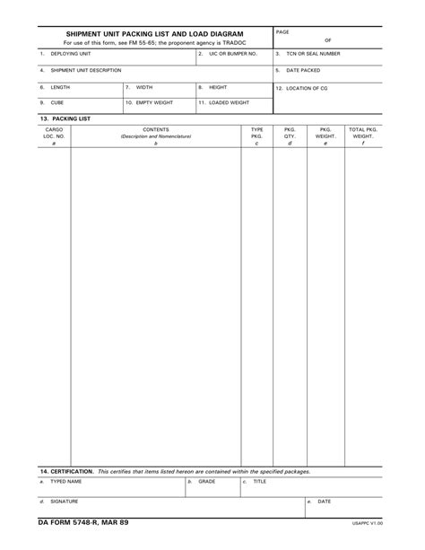 Da Form 5748-R: Military Separation And Retirement Guide