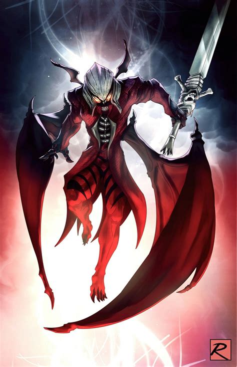 Dantes Demon Form In Devil May Cry