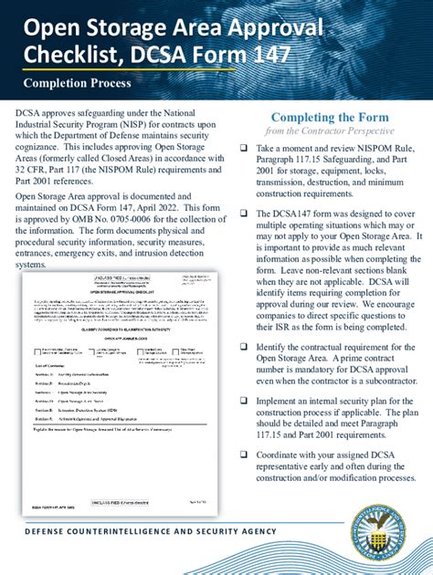 Dcsa Form 147: Everything You Need To Know