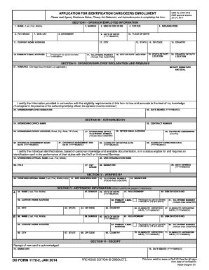 Dd Form 1172-2: A Guide To Dependents Id Cards