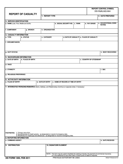 Dd Form 1300: Total Award Amount For The Caco