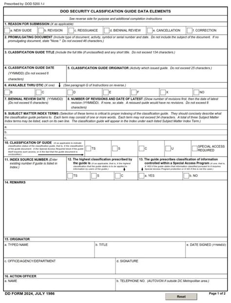 Dd Form 1a: Understanding The Dods Exception To Policy