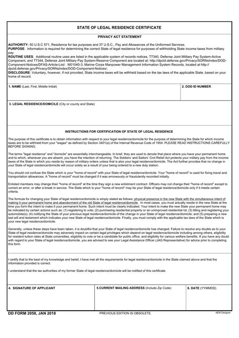 Dd Form 2058: 5 Essential Facts You Need To Know