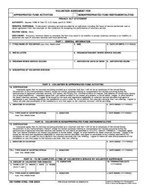 Dd Form 2793: Guide To Medical Prescreening