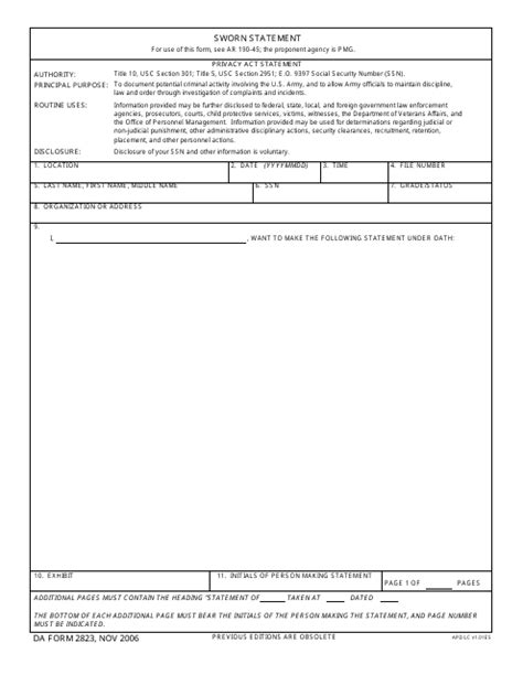 Dd Form 2823: Understanding The Department Of Defenses Medical Form