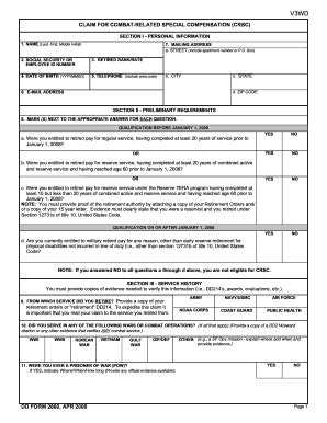 Dd Form 2860 July 2011 Fillable Template