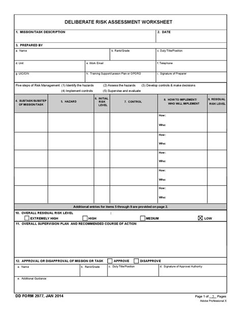 Dd Form 2977 Fillable: Download And Print Easily