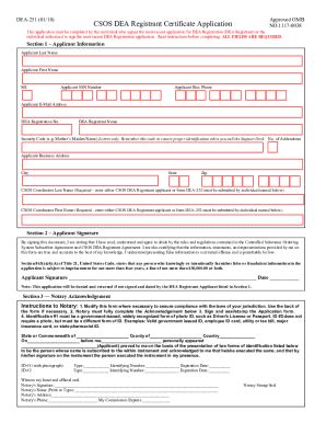 Dea Form 251: A Guide To Reporting Theft Or Loss