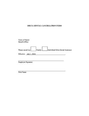 Delta Dental Cancellation Form: Easy Steps To Cancel