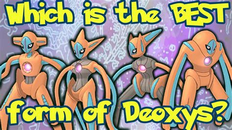 Deoxys Best Form: Top Choice For PokéMon Trainers