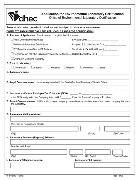 Dhec 4024 Form Printable: Easy Download And Fill