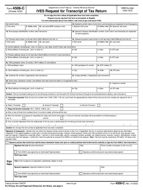 Discover Card Irs Consent Form 4506-C: What You Need Know