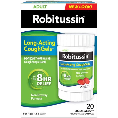 Does Robitussin Come In Pill Form Available Today