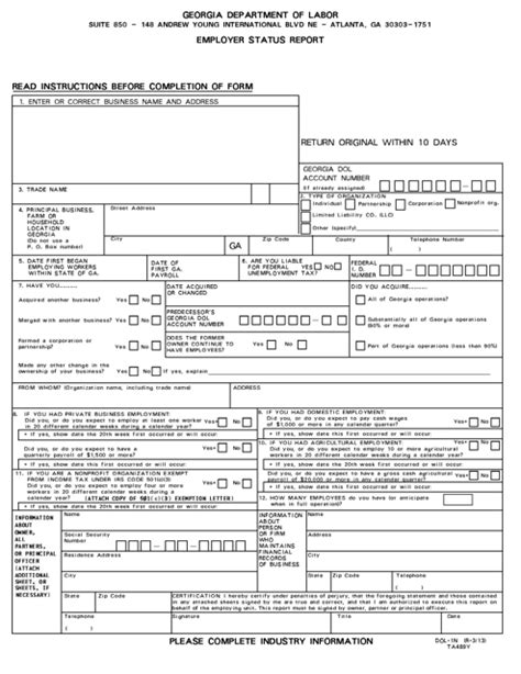 Dol 4 Form: Essential Details And Filing Requirements