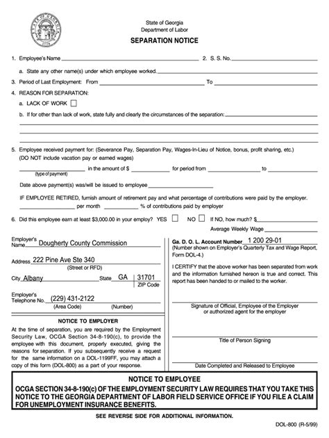 Dol 800 Form: A Step-By-Step Filing Guide