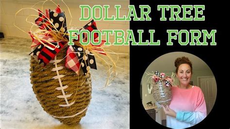 Dollar Tree Football Wreath Form Ideas And Inspiration