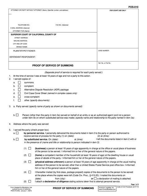 Download Pos 010 Fillable Form Template Easily