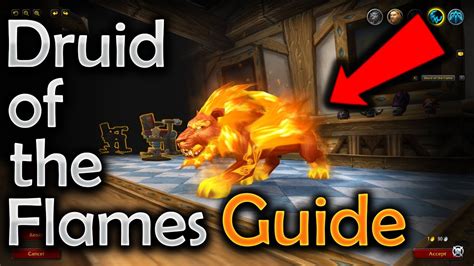 Druid Flame Cat Form Ultimate Wow Guide