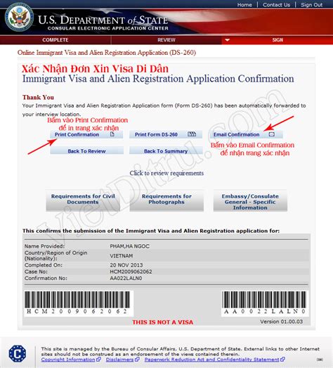 Ds-260 Form Sample And Guide For Immigrant Visa Applicants