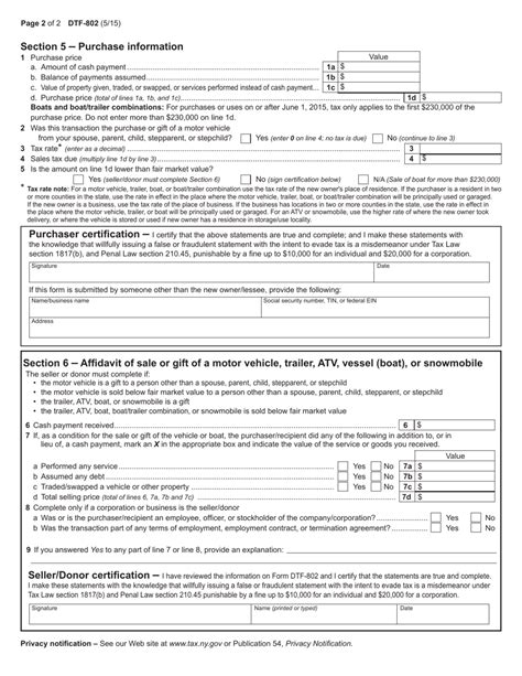 Dtf 802 Form: Understanding The Ny State Tax Form