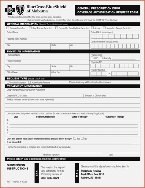 Easy Fep Prior Authorization Fax Form In 5 Steps