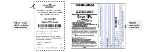 Easy Menards Rebate Form Submission