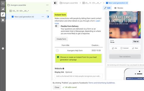 Edit Facebook Lead Forms: A Step-By-Step Guide