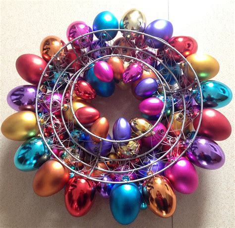 Egg Shaped Wreath Form For Creative Diy Projects