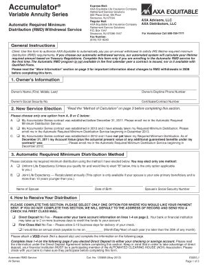 Equitable Annuity Withdrawal Form: A Step-By-Step Guide