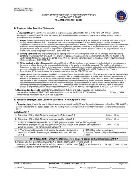 Eta 9035 Form: A Guide To Labor Certification