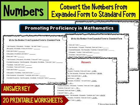 Expanded Form To Standard Form Conversion Made Easy