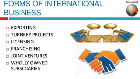 Exporting Is The Most Common Form Of International Business