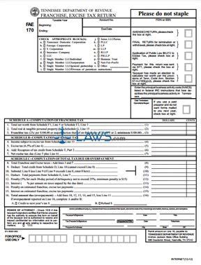 F&E Form 170 Tax Return: Simplified Guide