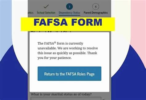 Fafsa Form Unavailable: Why And What To Do